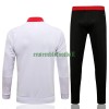 Manchester United Ensemble Vestes d'Entraînement 22-23 Blanche Pour Enfant